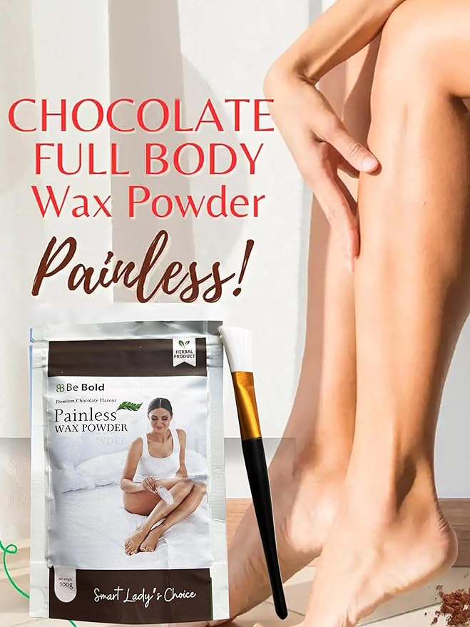 Be Bold Painless Wax Powder for Men and Women